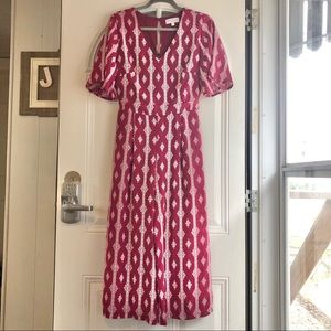 Love & Piece collective maroon women’s jumpsuit. Size Medium.